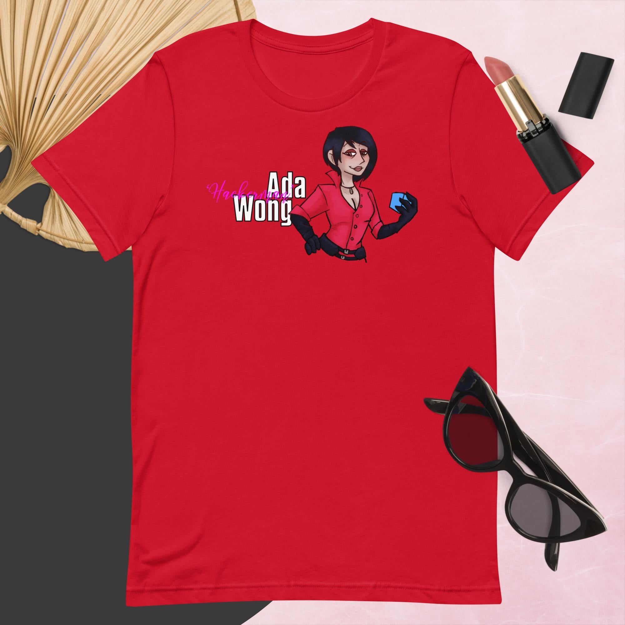 Farewell Resi - Ada 'Hackerman' Wong Shirt – The Haunted Harlequin's  Menagerie of Oddities